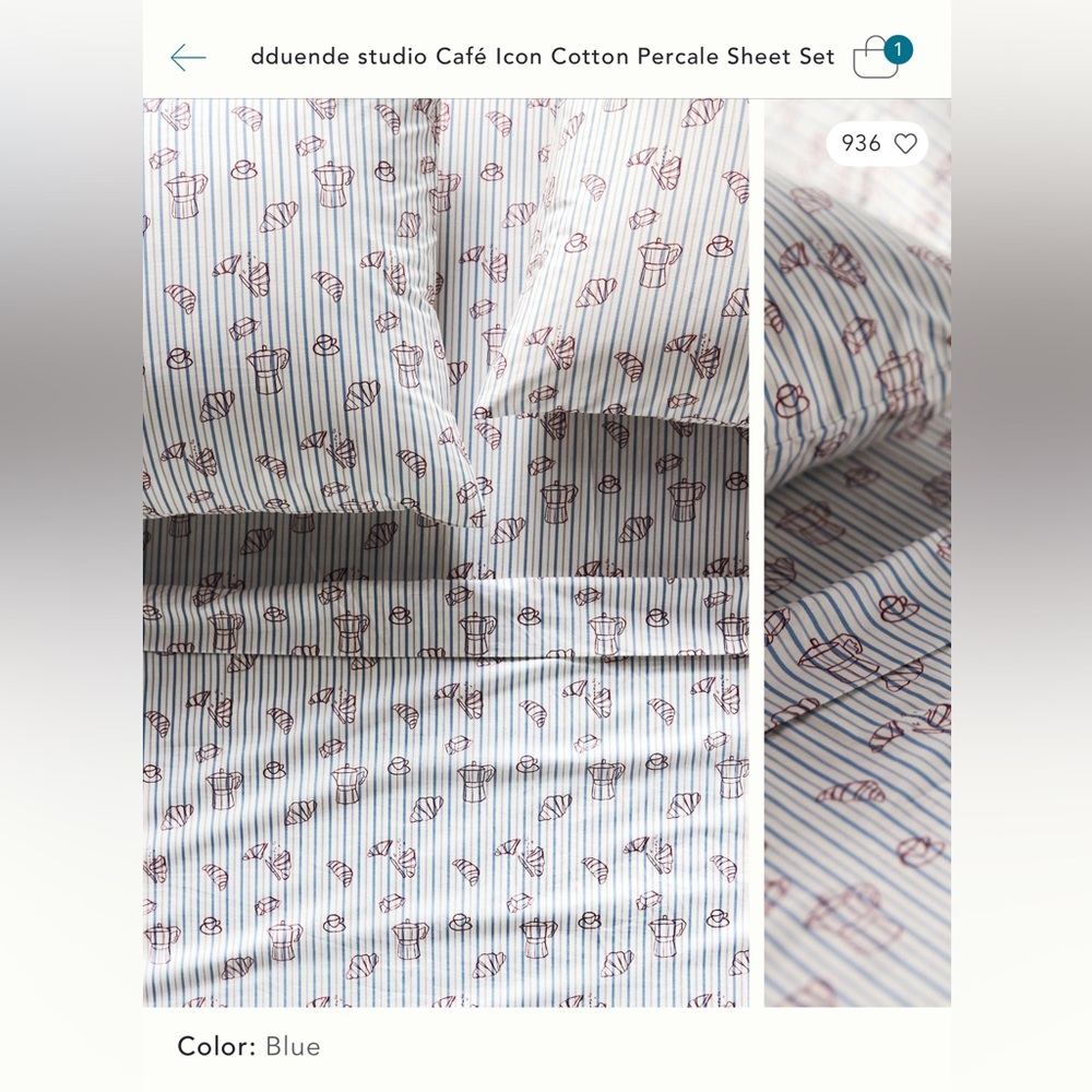 ISO: Anthropologie Cafe Croissant 🥐 Sheets